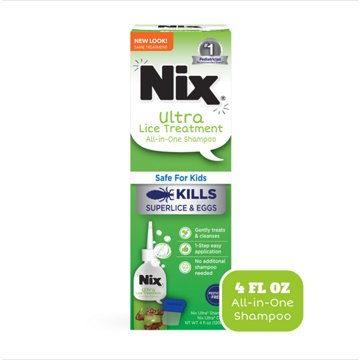 Nix Ultra Shampoo All-In-One Lice Treatment Kit, 4 oz