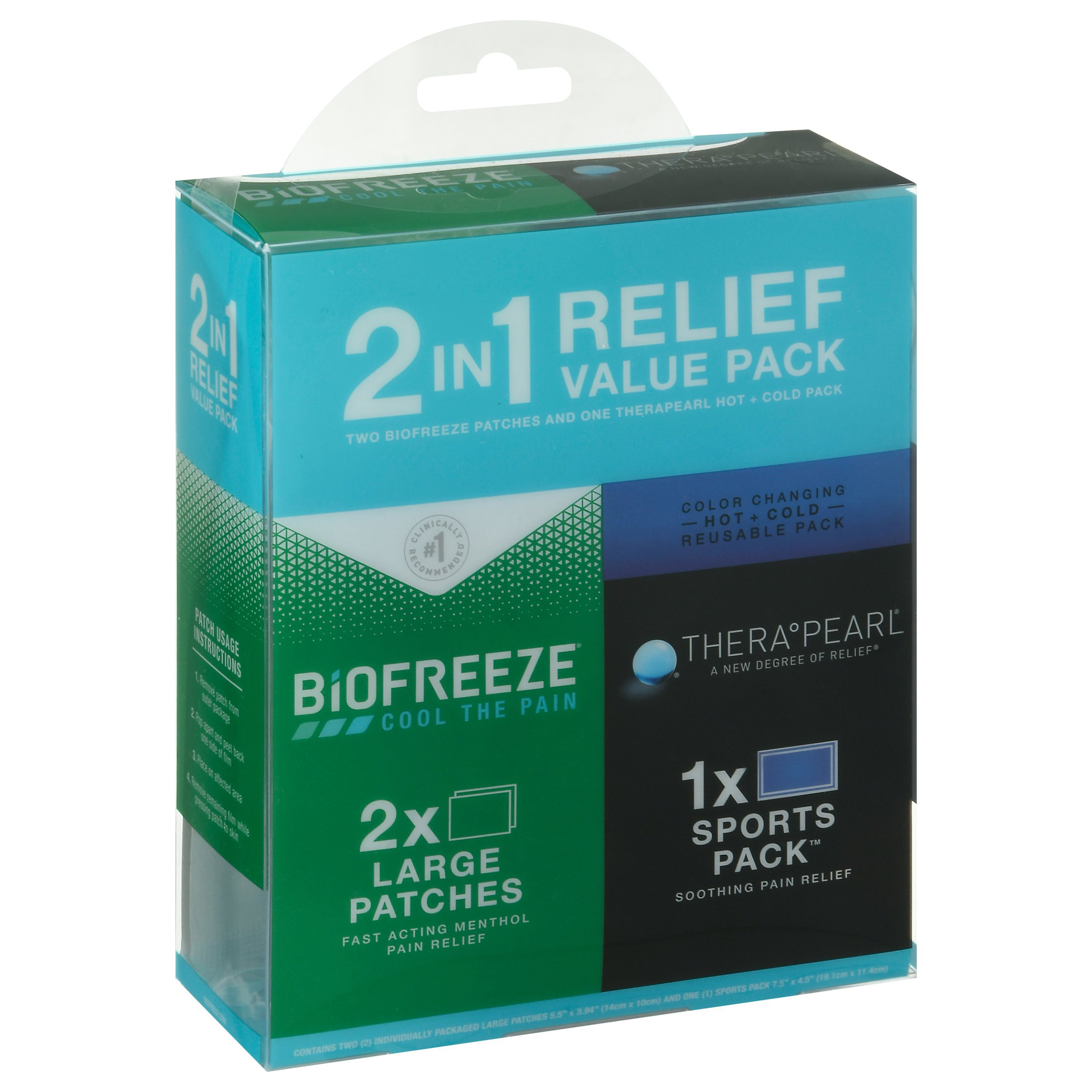 Therapearl 2 In 1 Relief Value Pack Shop Muscle Joint Pain At H E B