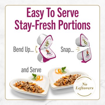 Fancy Feast Purina Petites Gourmet Wet Cat Food -  Tender Beef Entree With Carrots in Gravy