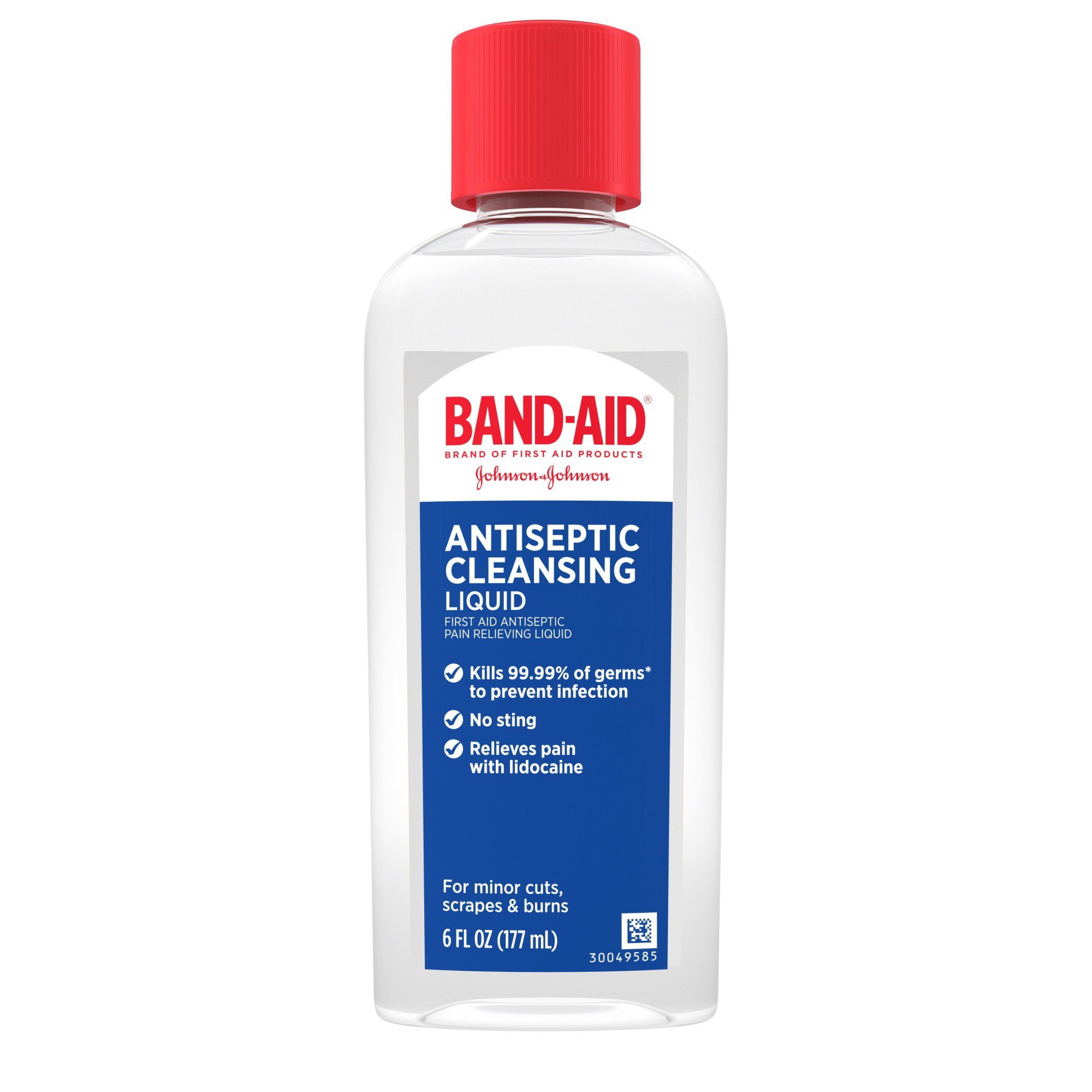 BandAid Antiseptic Cleaning Liquid Shop Medicines & Treatments at HEB