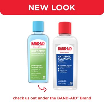 Band-Aid Antiseptic Cleaning Liquid, 6 oz