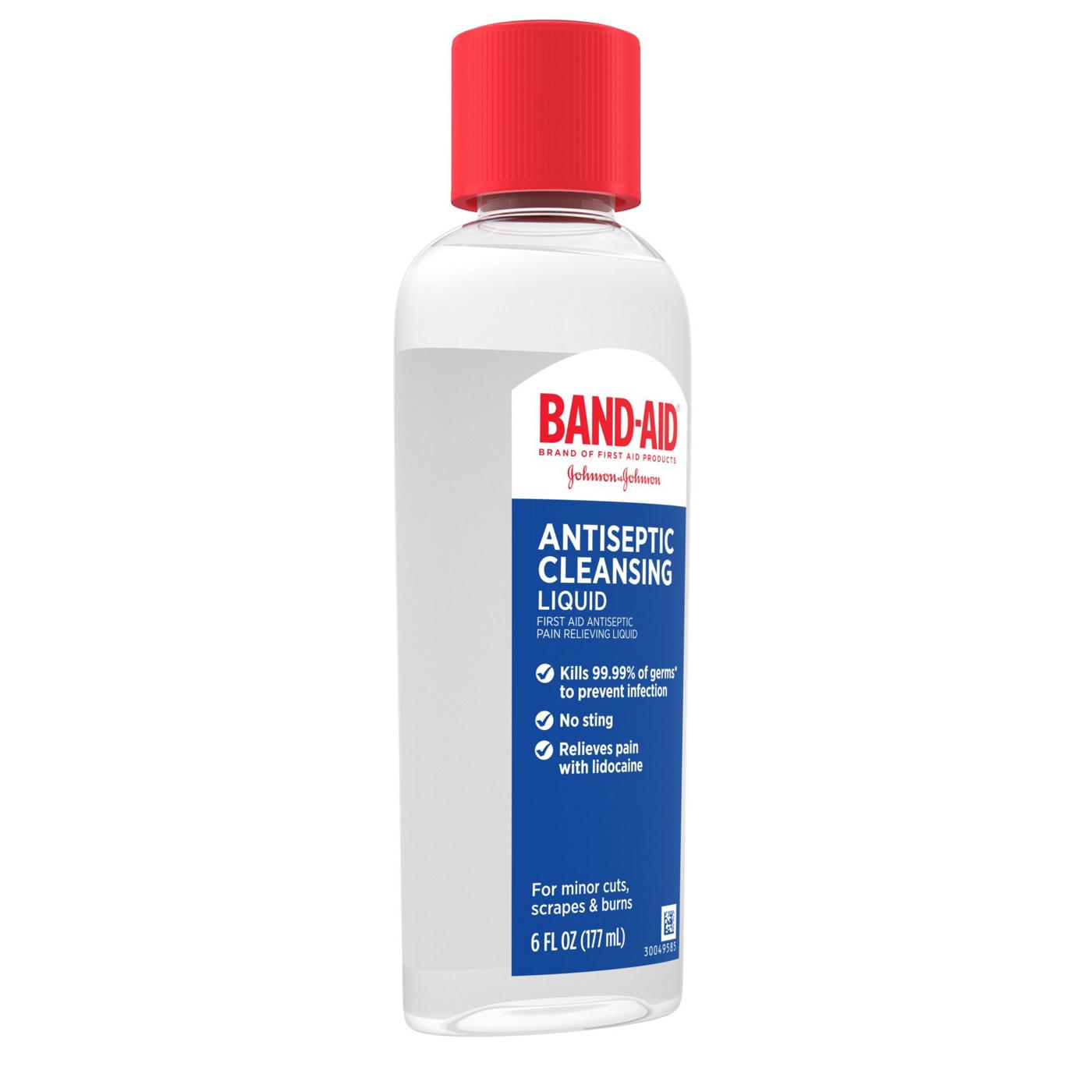 Band-Aid Antiseptic Cleaning Liquid; image 2 of 5