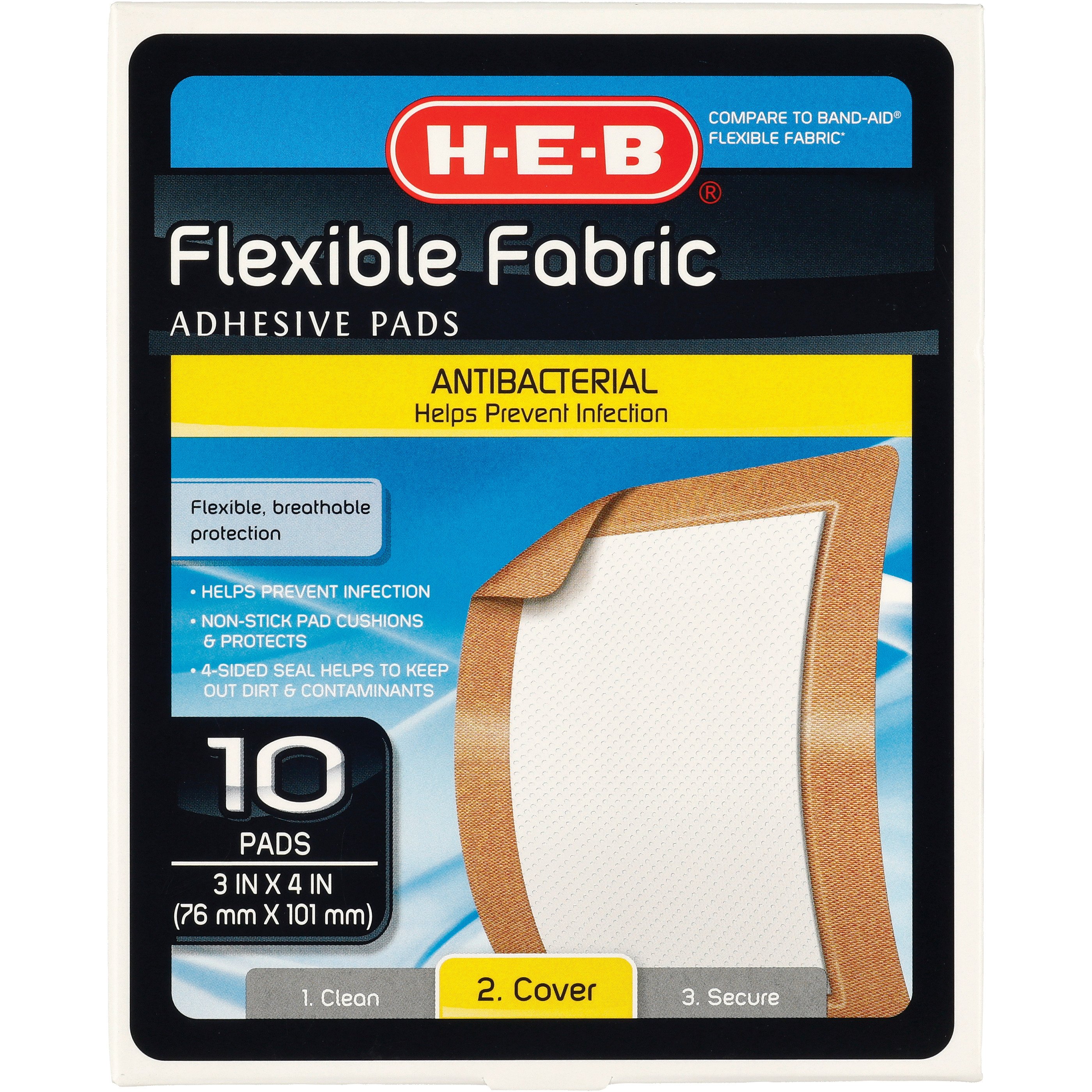 H-E-B Flexible Fabric Bandages - Shop Bandages & Gauze at H-E-B