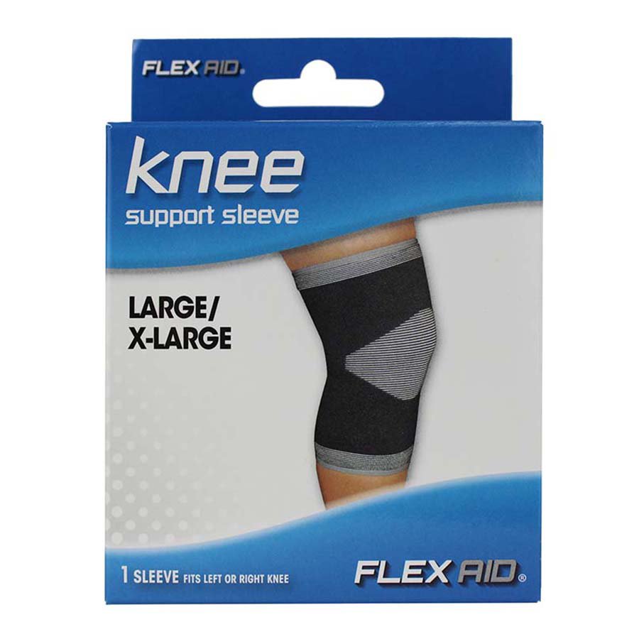 Flex Aid Knee Support Sleeve Large/Extra Large Shop Sleeves & braces