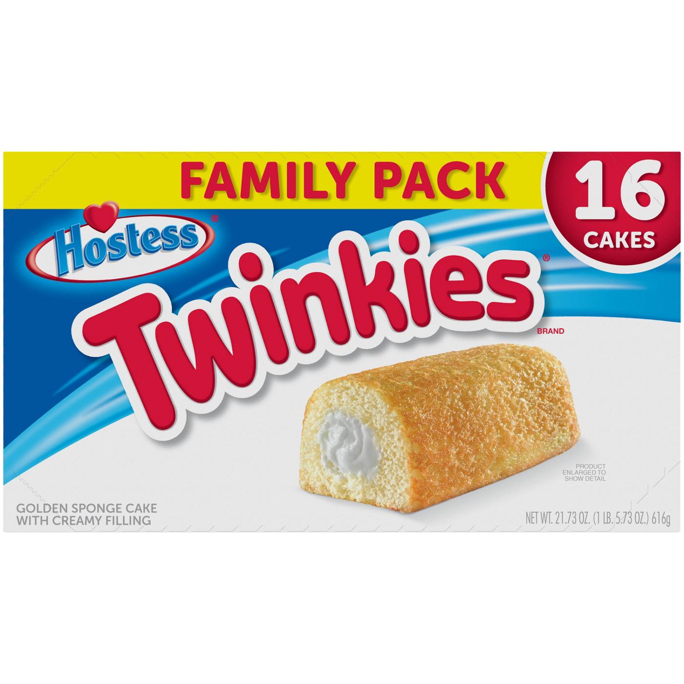 Hostess Twinkies Golden Sponge Cake - Family Pack; image 1 of 4