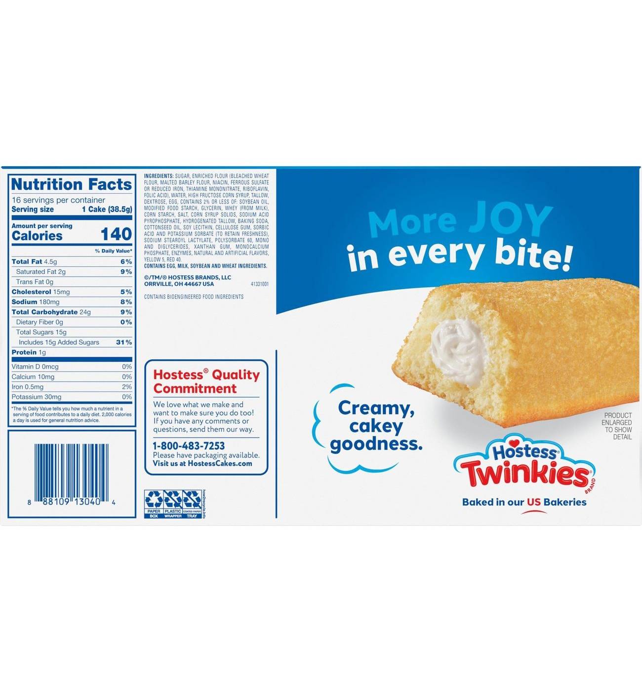 Hostess Twinkies Golden Sponge Cakes - Family Pack; image 2 of 8