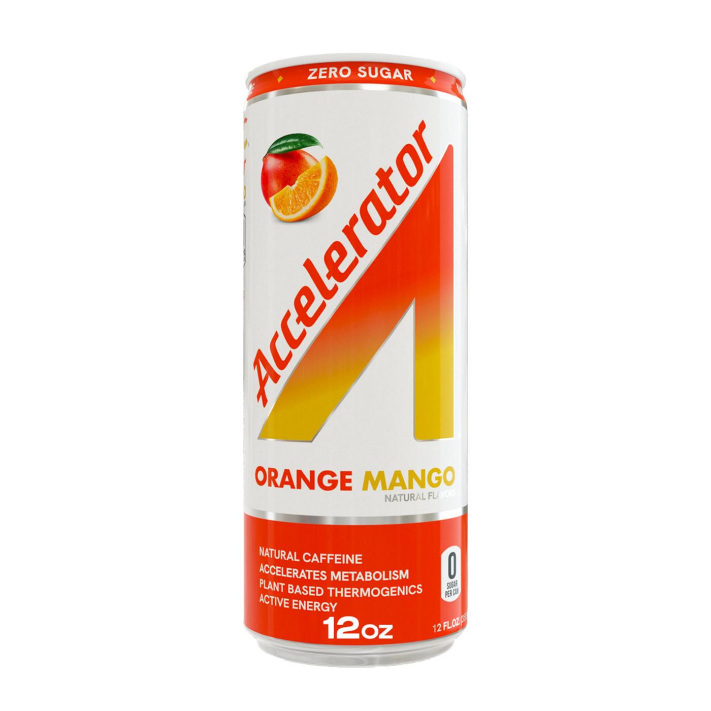 Accelerator Zero Sugar Energy Drink - Orange Mango; image 1 of 6