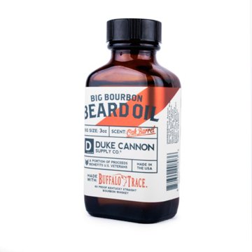 Duke Cannon Big Bourbon Beard Oil Oak Barret, 3 oz