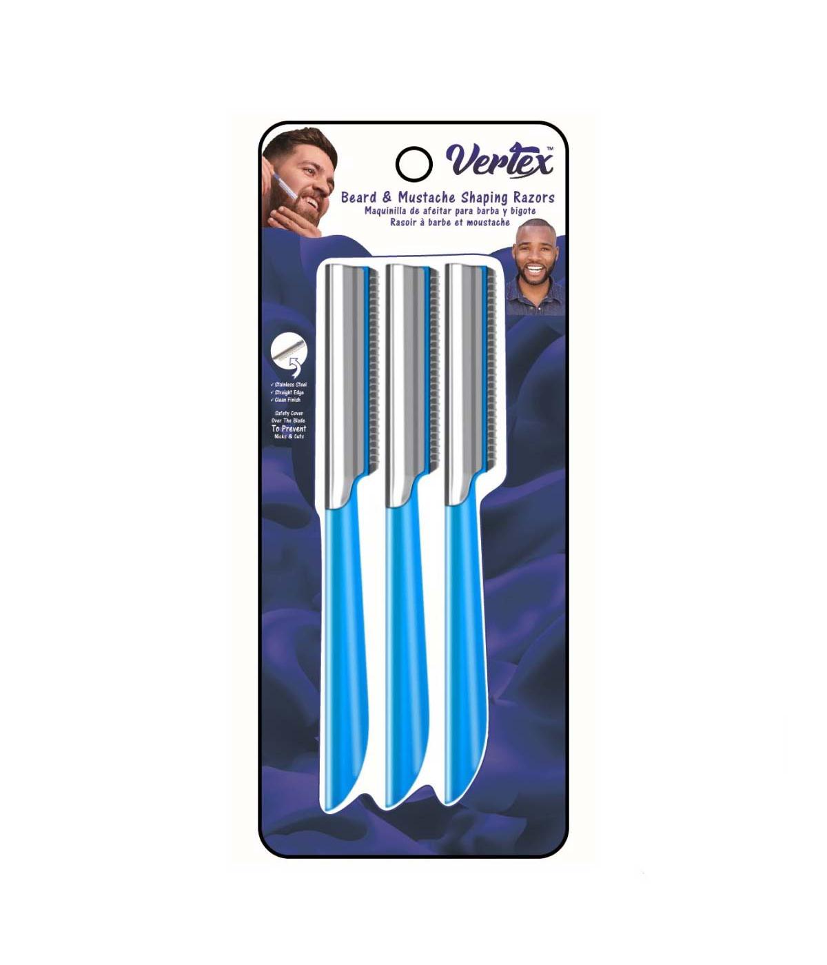 Vertex Beard and Mustache Shaping Razors; image 1 of 3
