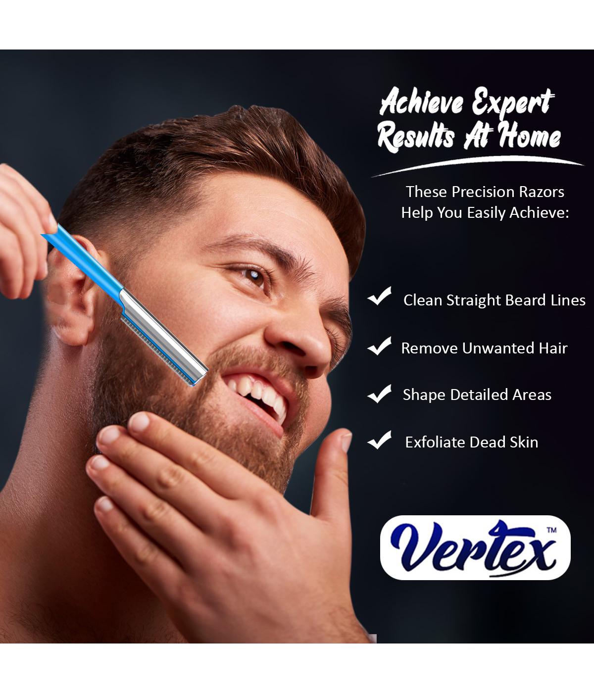 Vertex Beard and Mustache Shaping Razors; image 2 of 3