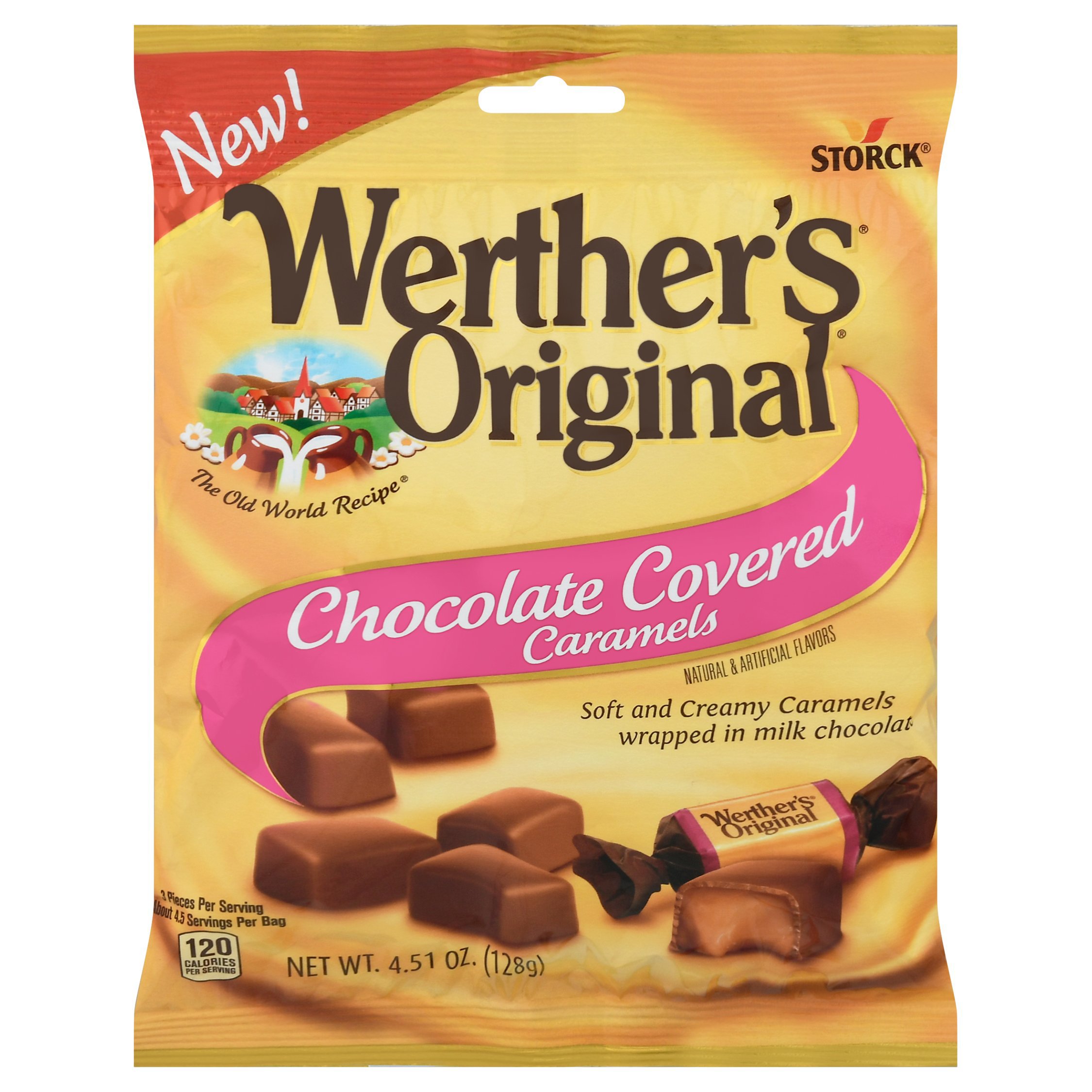 Werther's Original Chocolate Covered Caramels Shop Candy at HEB