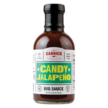 Gabrick Barbecue Candy Jalapeno BBQ Sauce, 20 oz