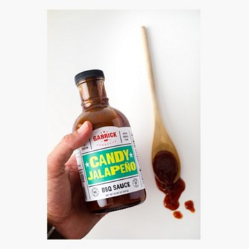 Gabrick Barbecue Candy Jalapeno BBQ Sauce, 20 oz