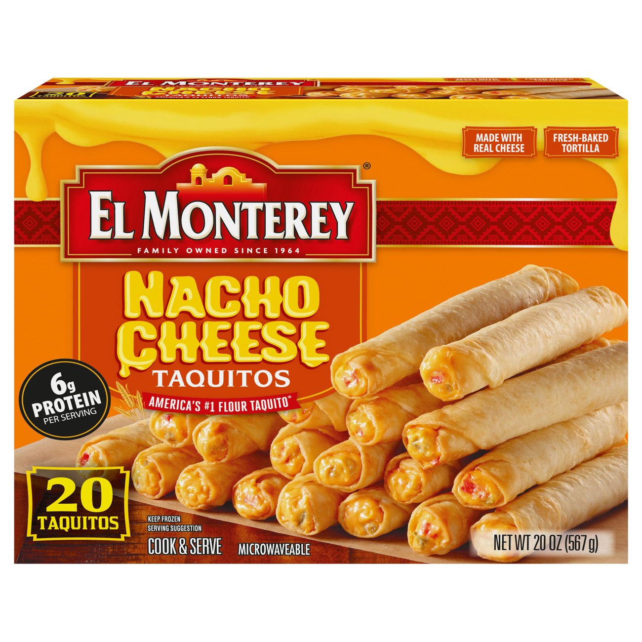 El Monterey Nacho Cheese Taquitos Shop Entrees & sides at HEB