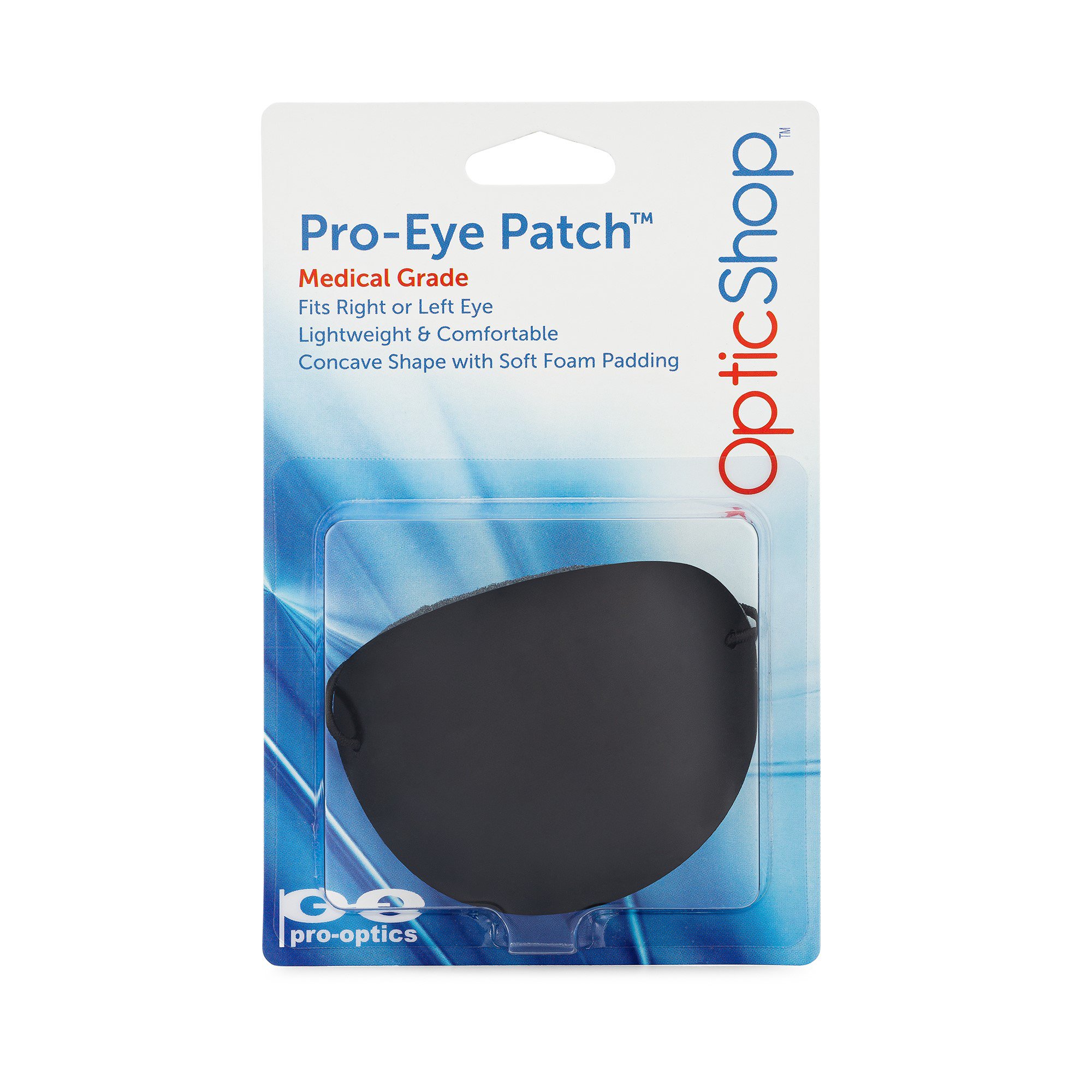 Medical Eye Patch - BLACK, SMALL, Soft and Washable, Sold to the