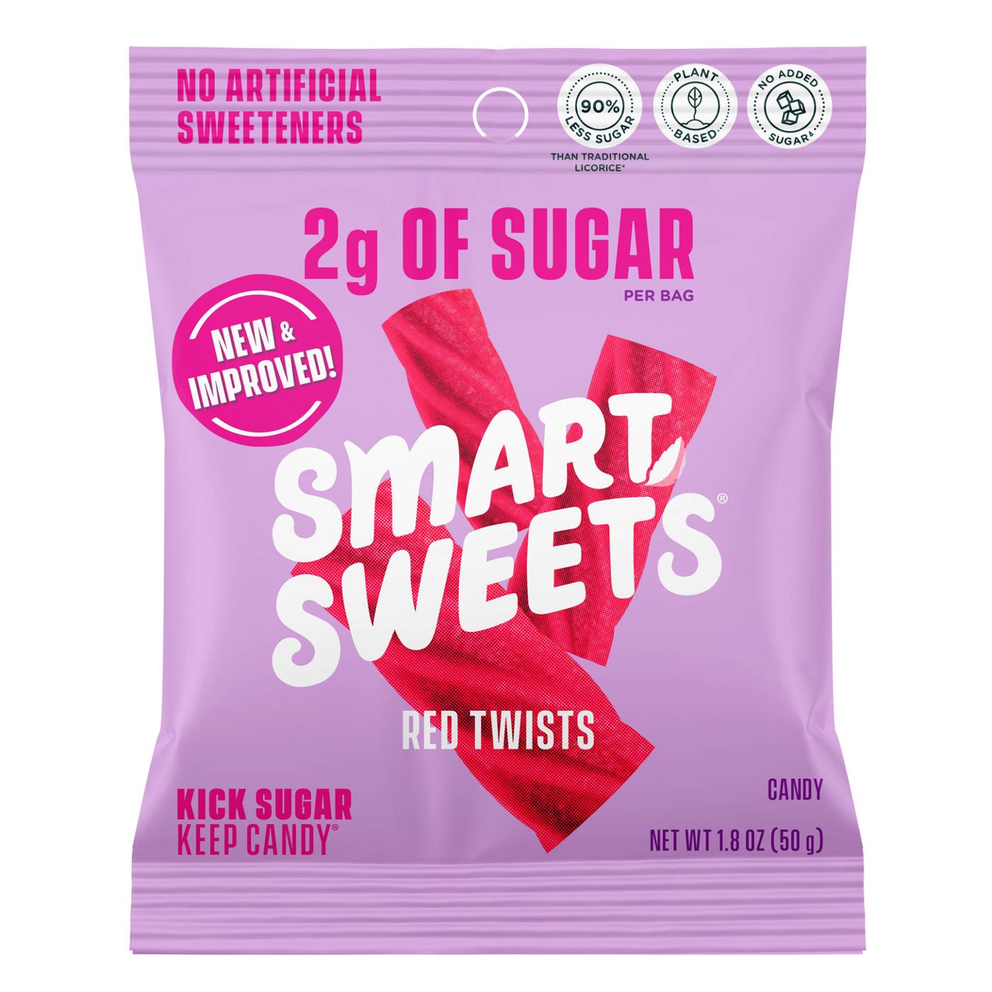 SmartSweets Red Twists Candy; image 1 of 3