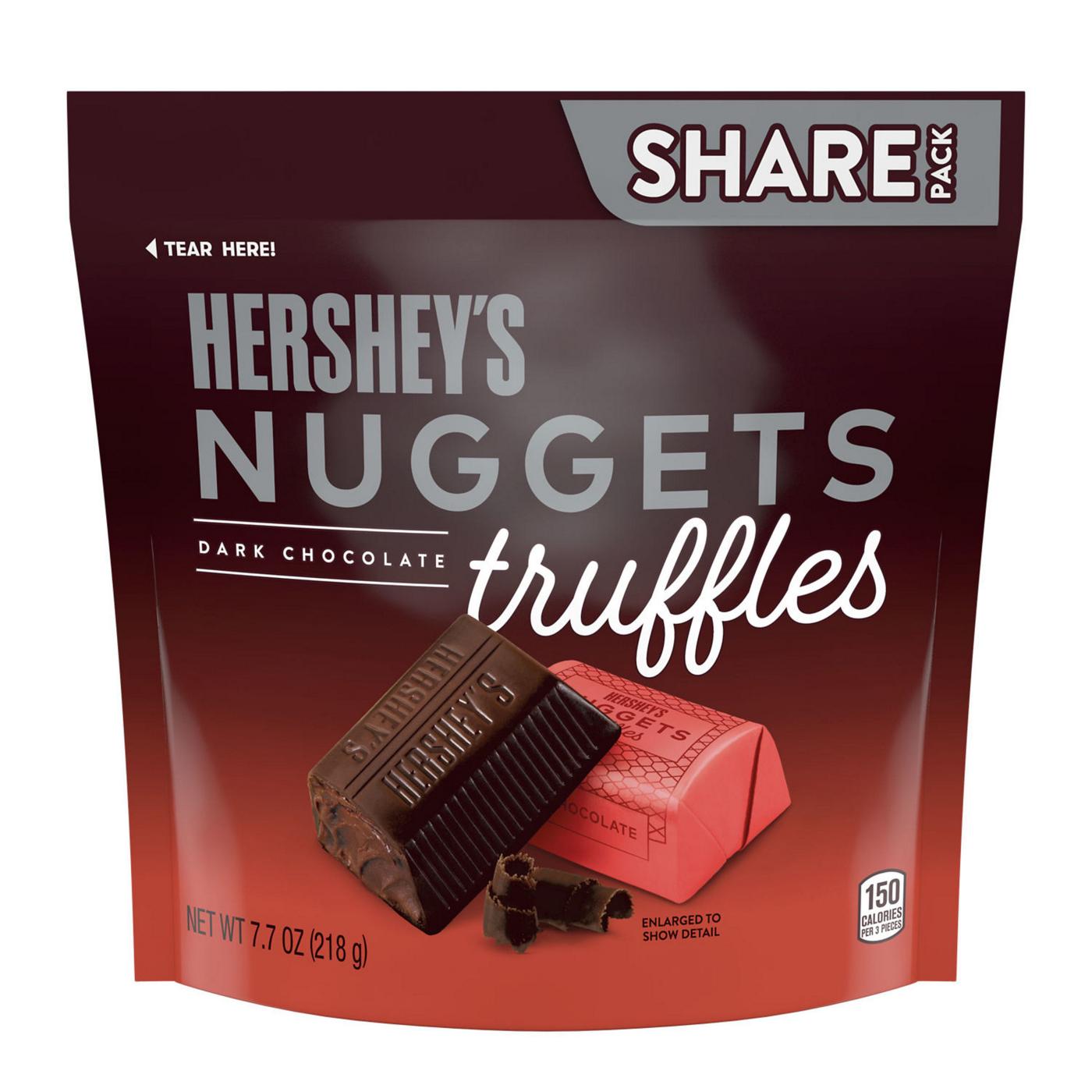 Hershey's Nuggets Dark Chocolate Truffles - Share Pack; image 1 of 7