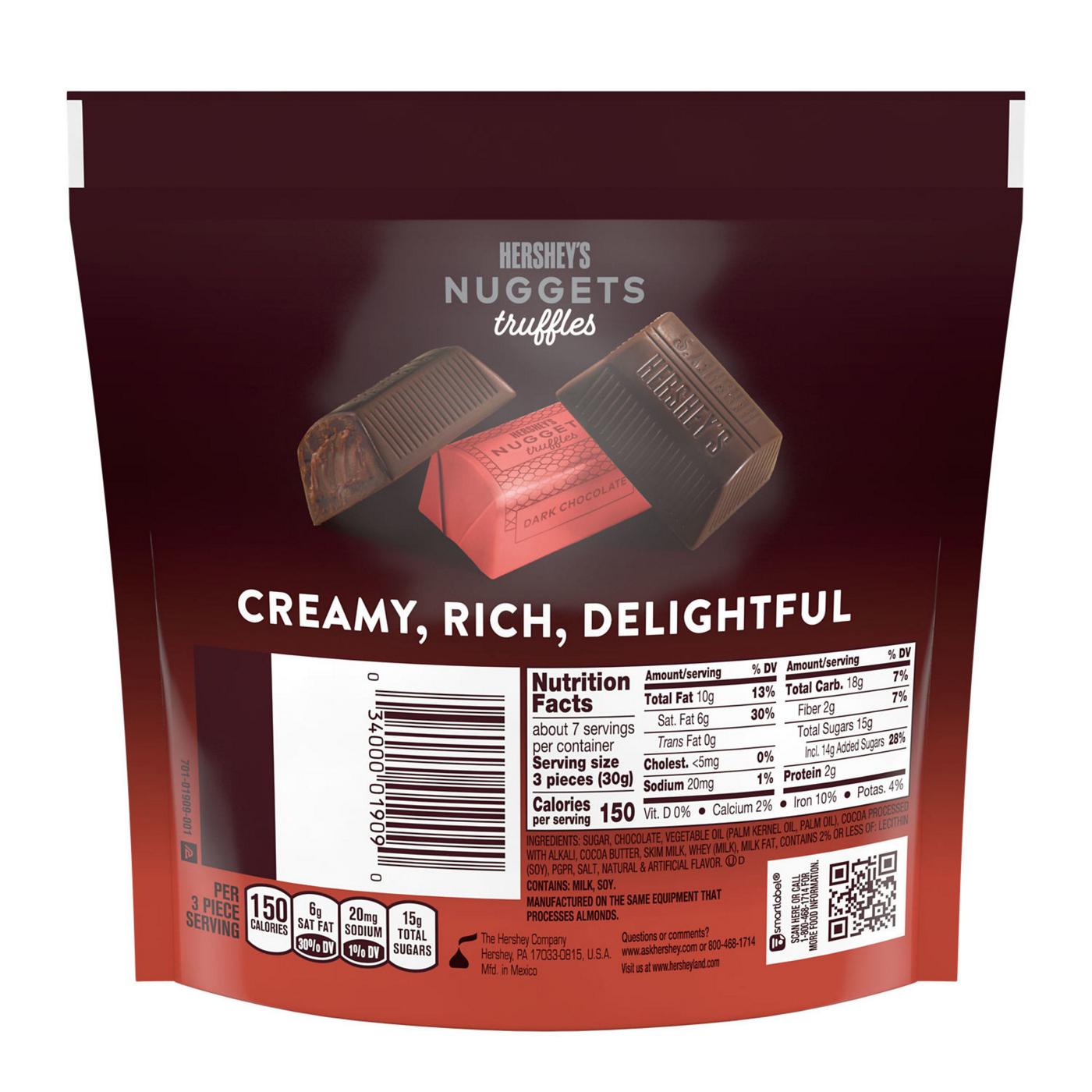 Hershey's Nuggets Dark Chocolate Truffles - Share Pack; image 4 of 7
