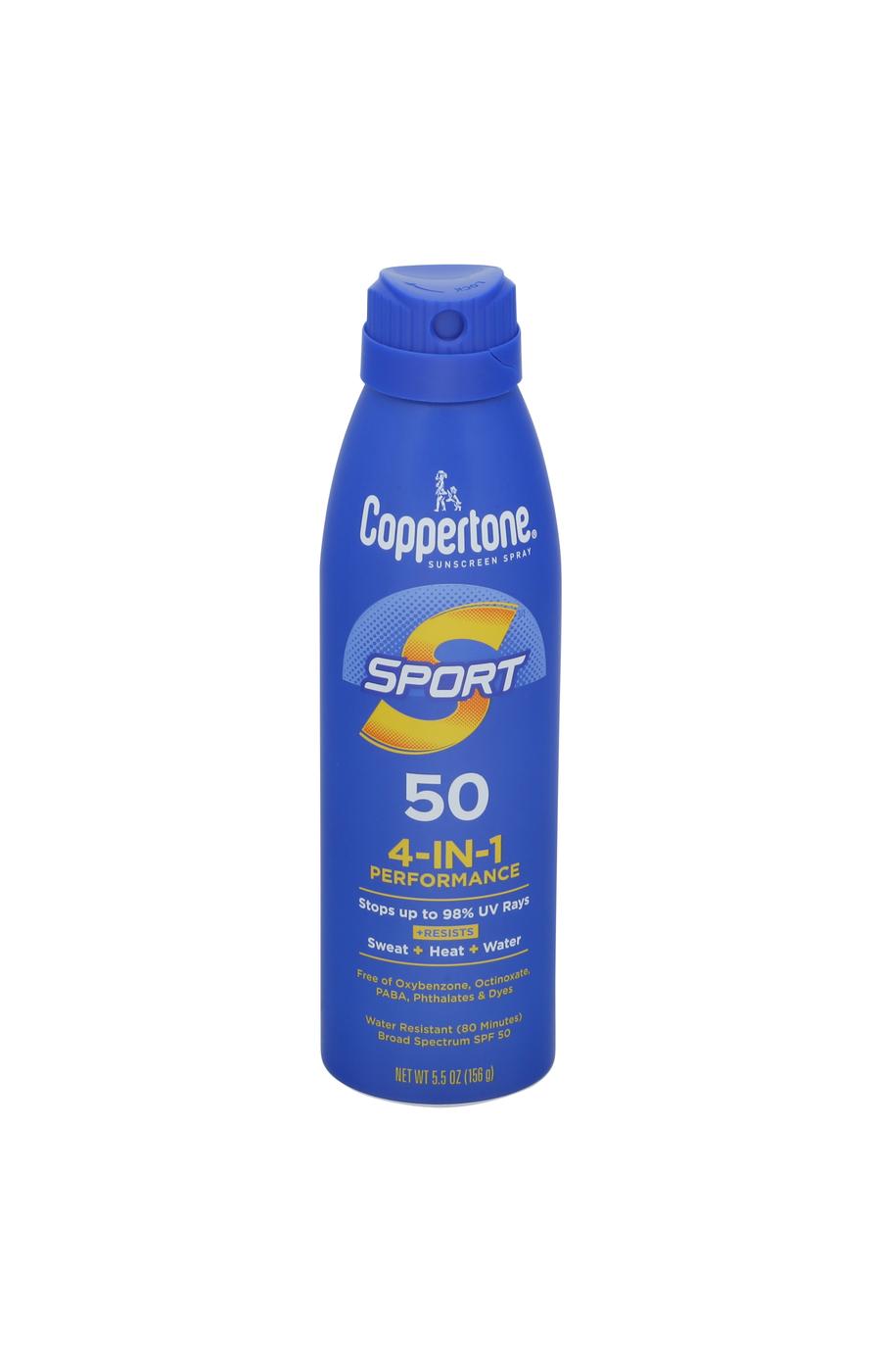 Coppertone Sport Sunscreen Spray - SPF 50; image 1 of 3
