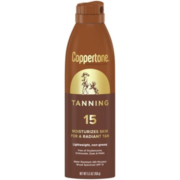 Coppertone Tanning Sunscreen Spray SPF 15
