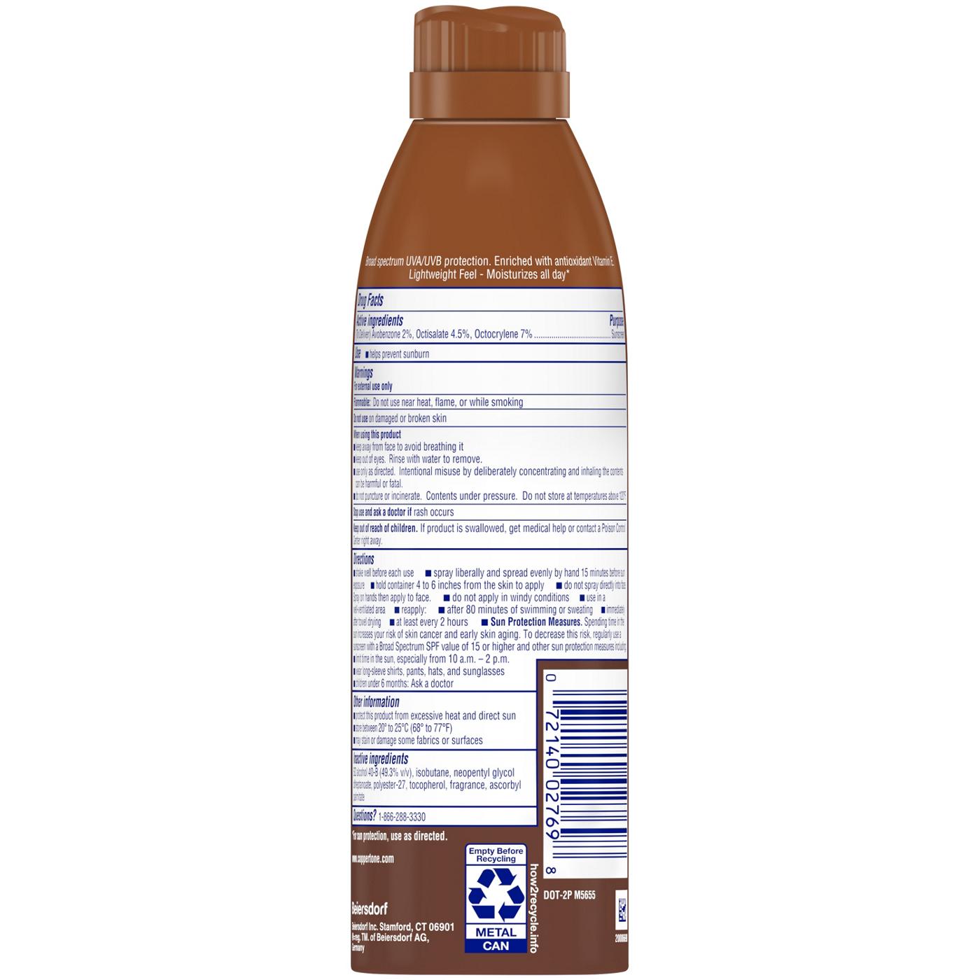 Coppertone Tanning Sunscreen Spray SPF 15; image 2 of 3