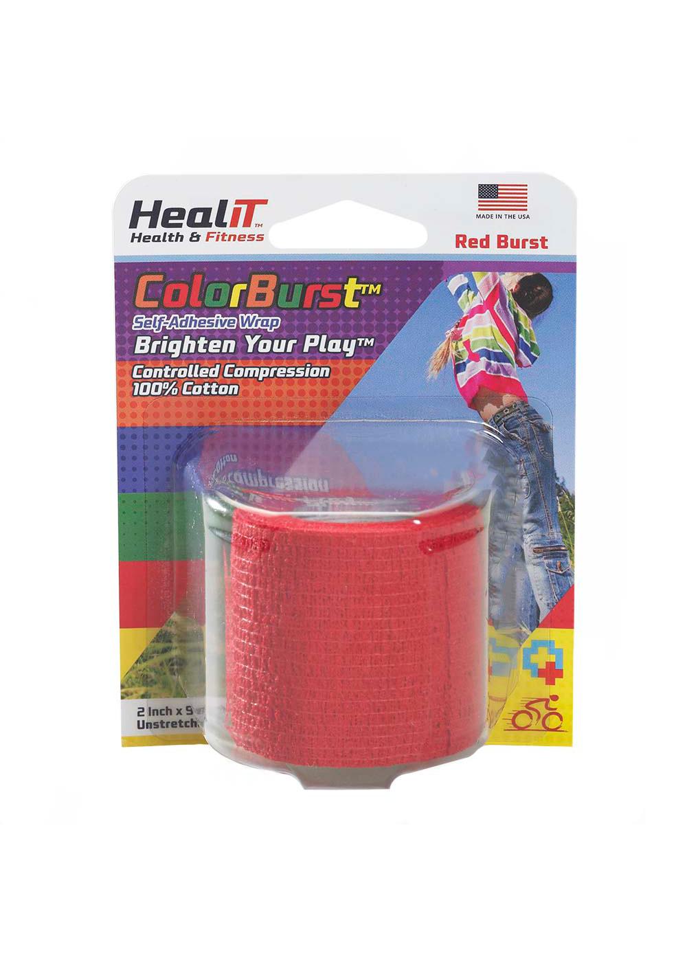 Heal It ColorBurst Self-Adhesive Compression Wrap - Assorted Colors; image 3 of 3