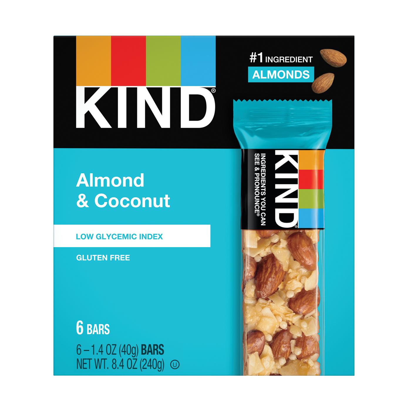 Kind Almond & Coconut Bars; image 2 of 2