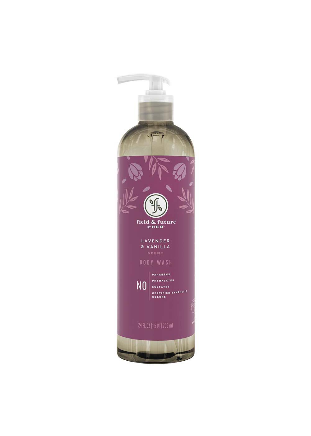 Field & Future by H-E-B Body Wash - Lavender & Vanilla; image 1 of 3