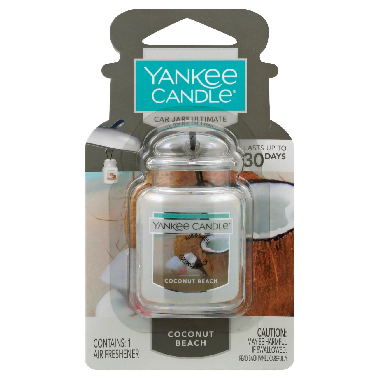 Yankee Candle Lemon Lavender Car Jar Air Freshener Pack of 3