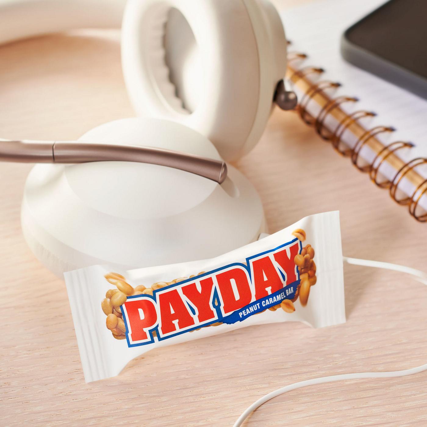 Payday Peanut and Caramel Snack Size Candy Bars; image 4 of 7