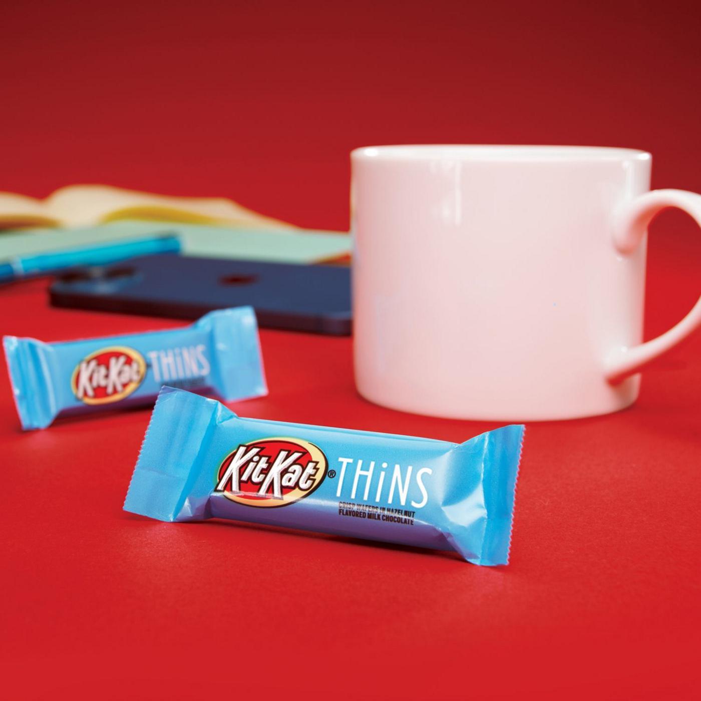 Kit Kat THiNS Chocolate Hazelnut Candy - Share Pack; image 3 of 5