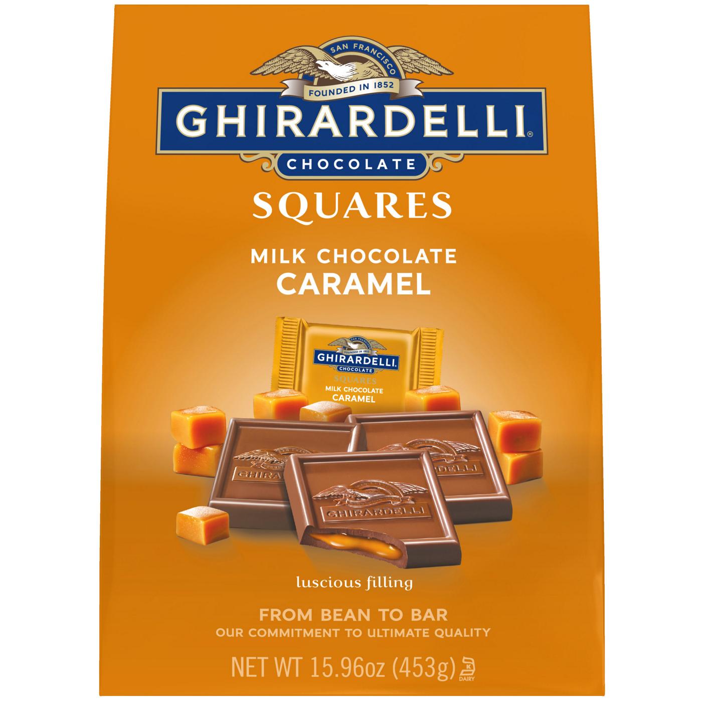 Ghirardelli Milk Chocolate Caramel Squares; image 1 of 4