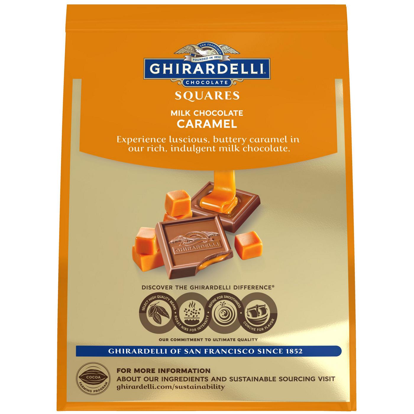 Ghirardelli Milk Chocolate Caramel Squares; image 3 of 4