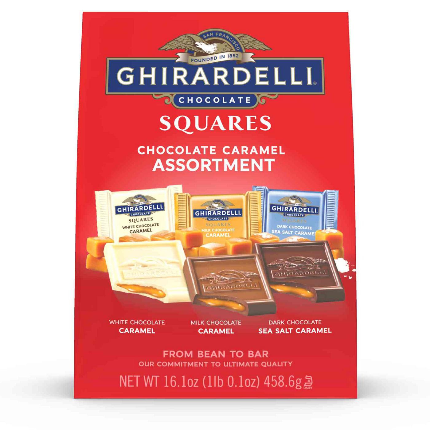 Ghirardelli Chocolate Caramel Assortment Squares; image 1 of 7