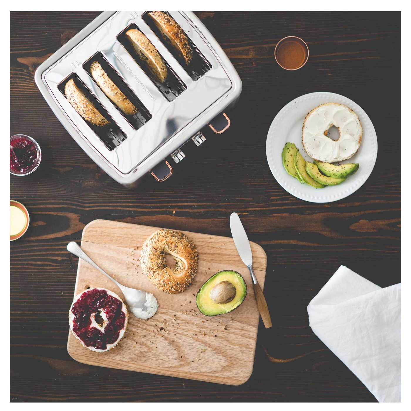 Crux Stainless Steel 4 Slice Toaster Shop Toasters at HEB