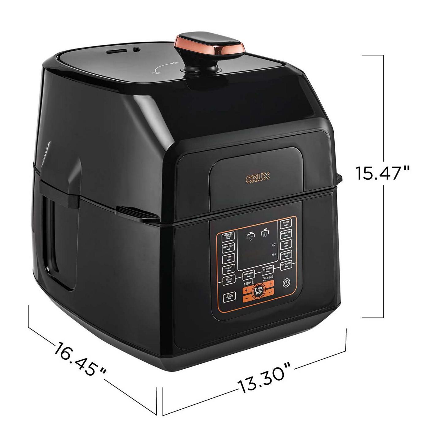 Crux Black Airpro Cook & Fryer; image 8 of 9