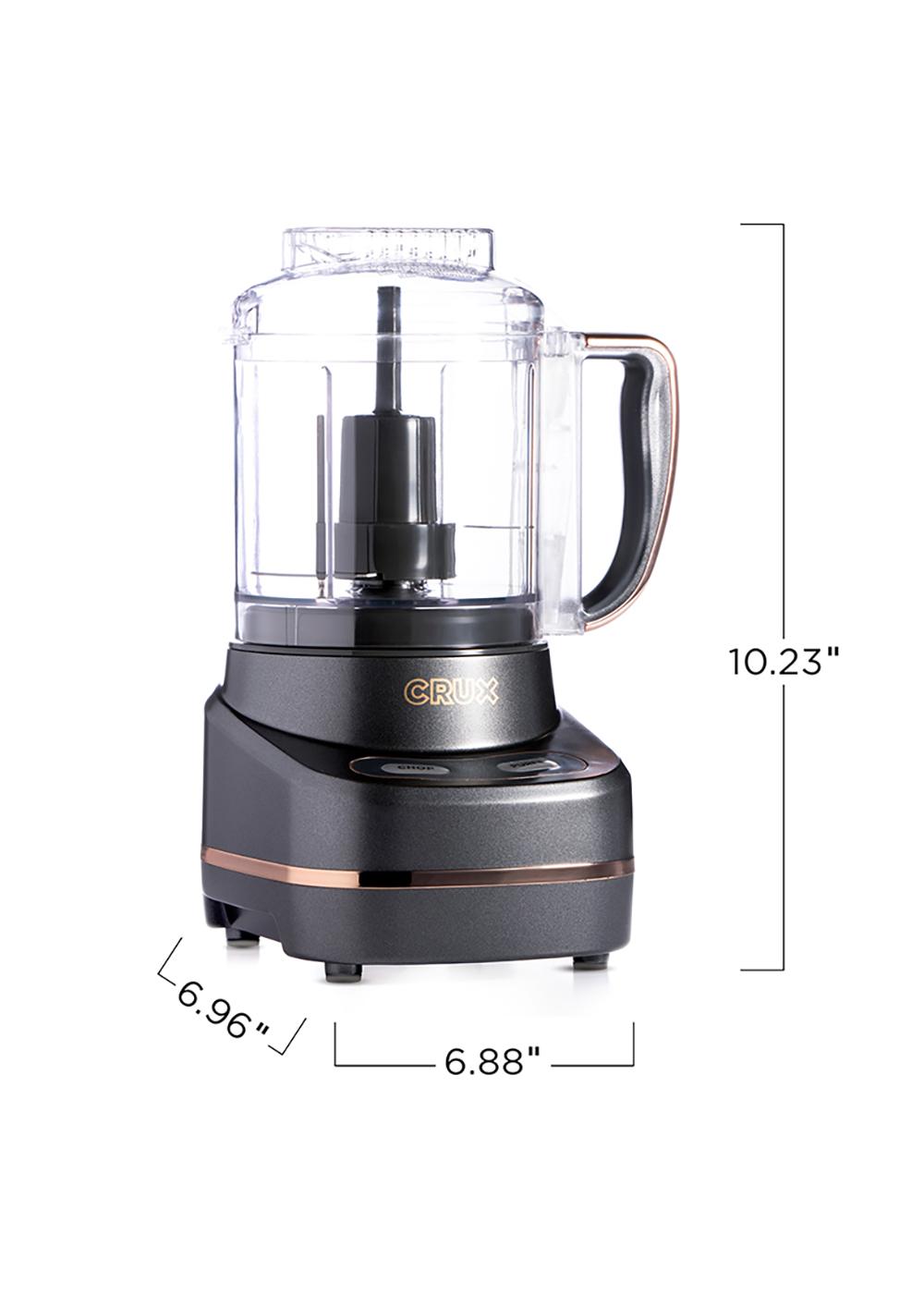 Crux Gunmetal Grey Mini Chopper Shop Blenders & mixers at HEB