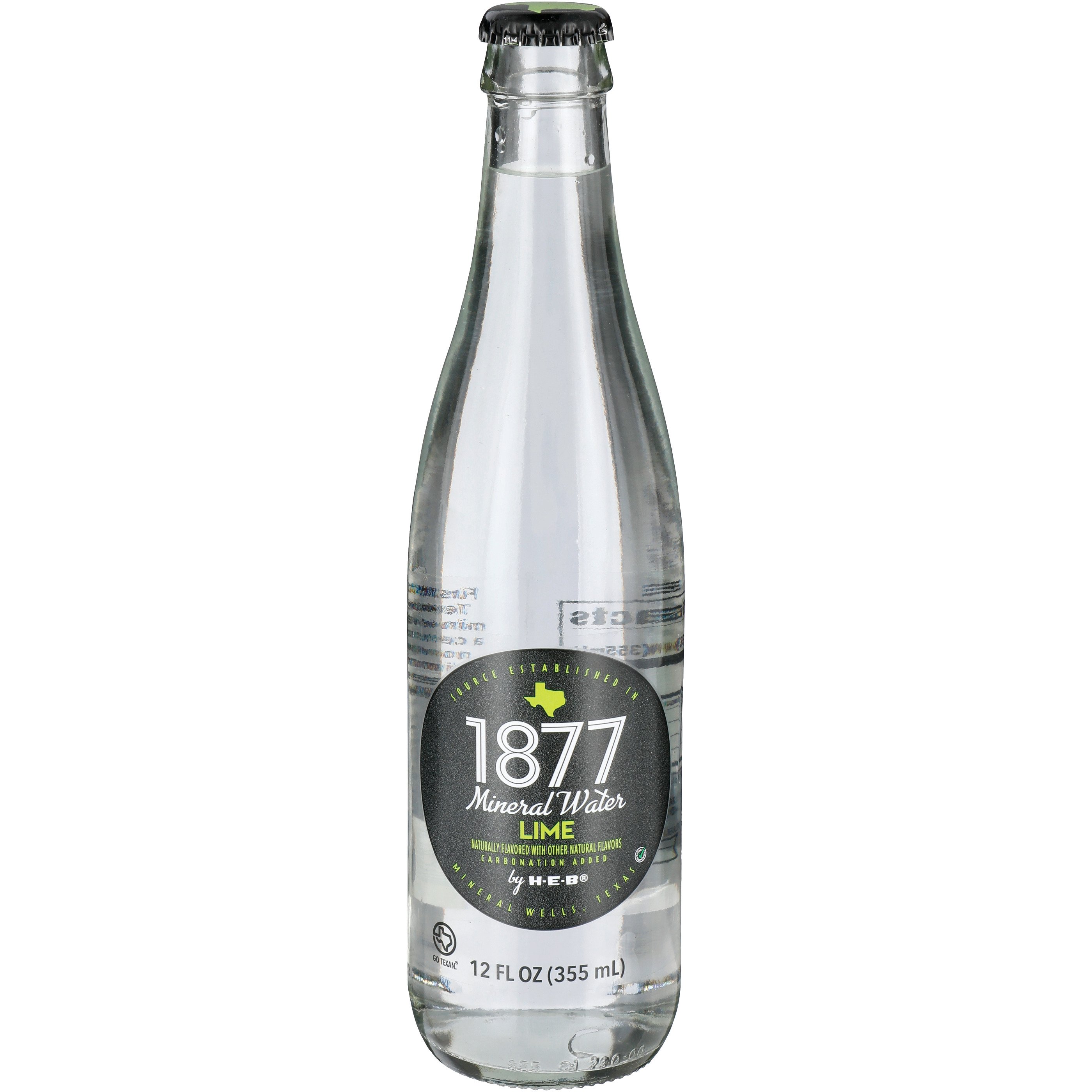 H-E-B 1877 Lime Mineral Water - Shop Water at H-E-B