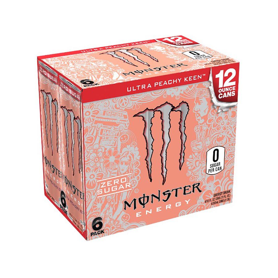 Monster Energy Ultra Red Energy Drink, 16 Fl Oz 