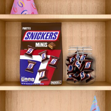 Snickers Minis Chocolate Candy Bars - Party Size
