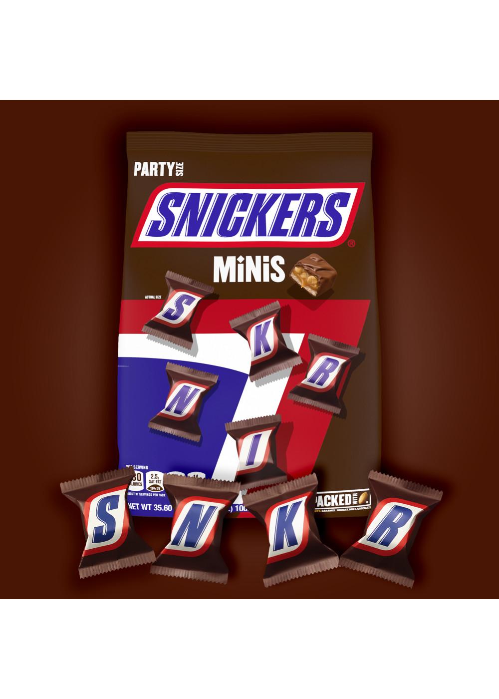 Snickers Minis Chocolate Candy Bars - Party Size; image 6 of 7