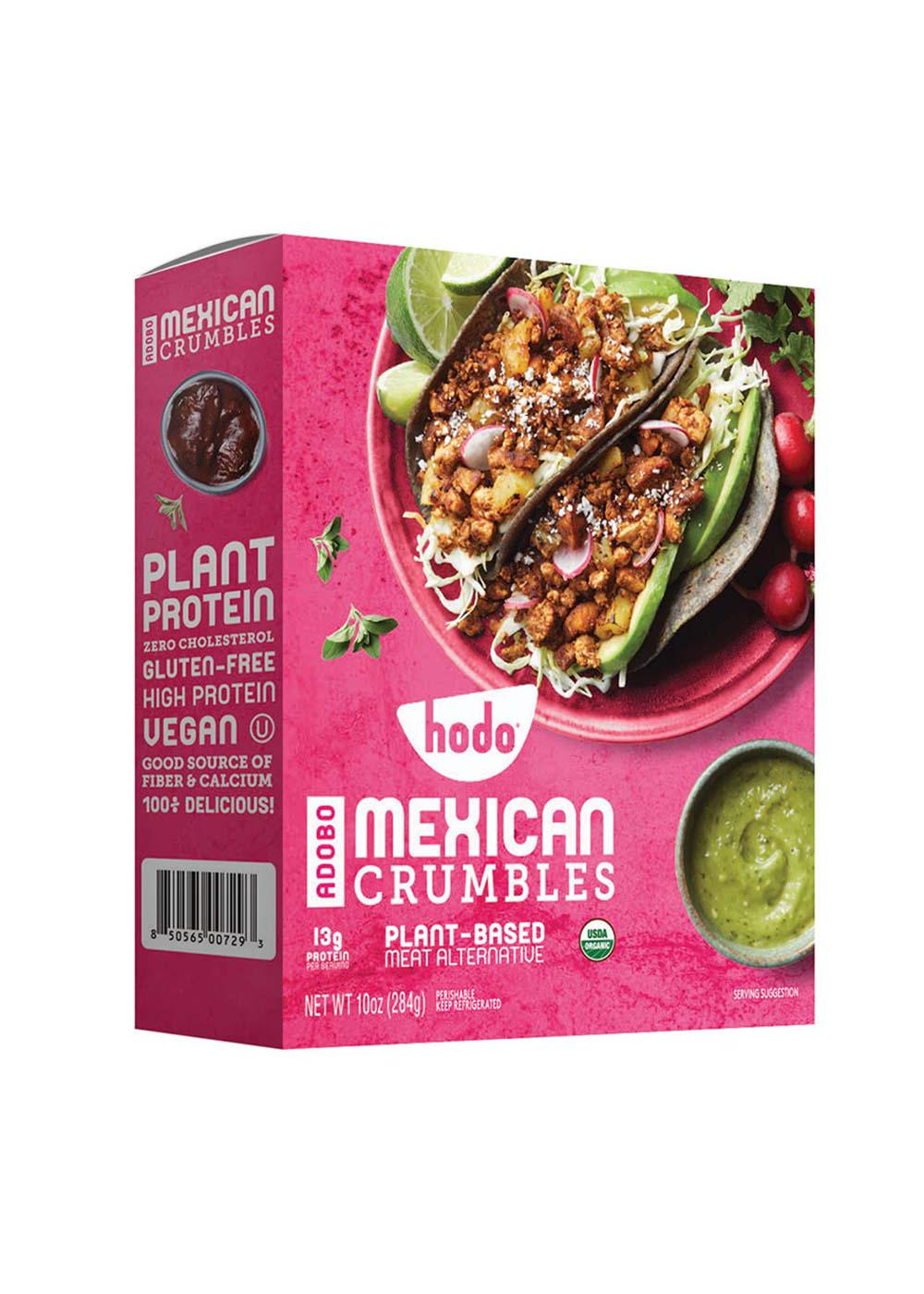 Hodo Adobo Mexican Vegan Crumbles Shop Tofu & meat alternatives at HEB