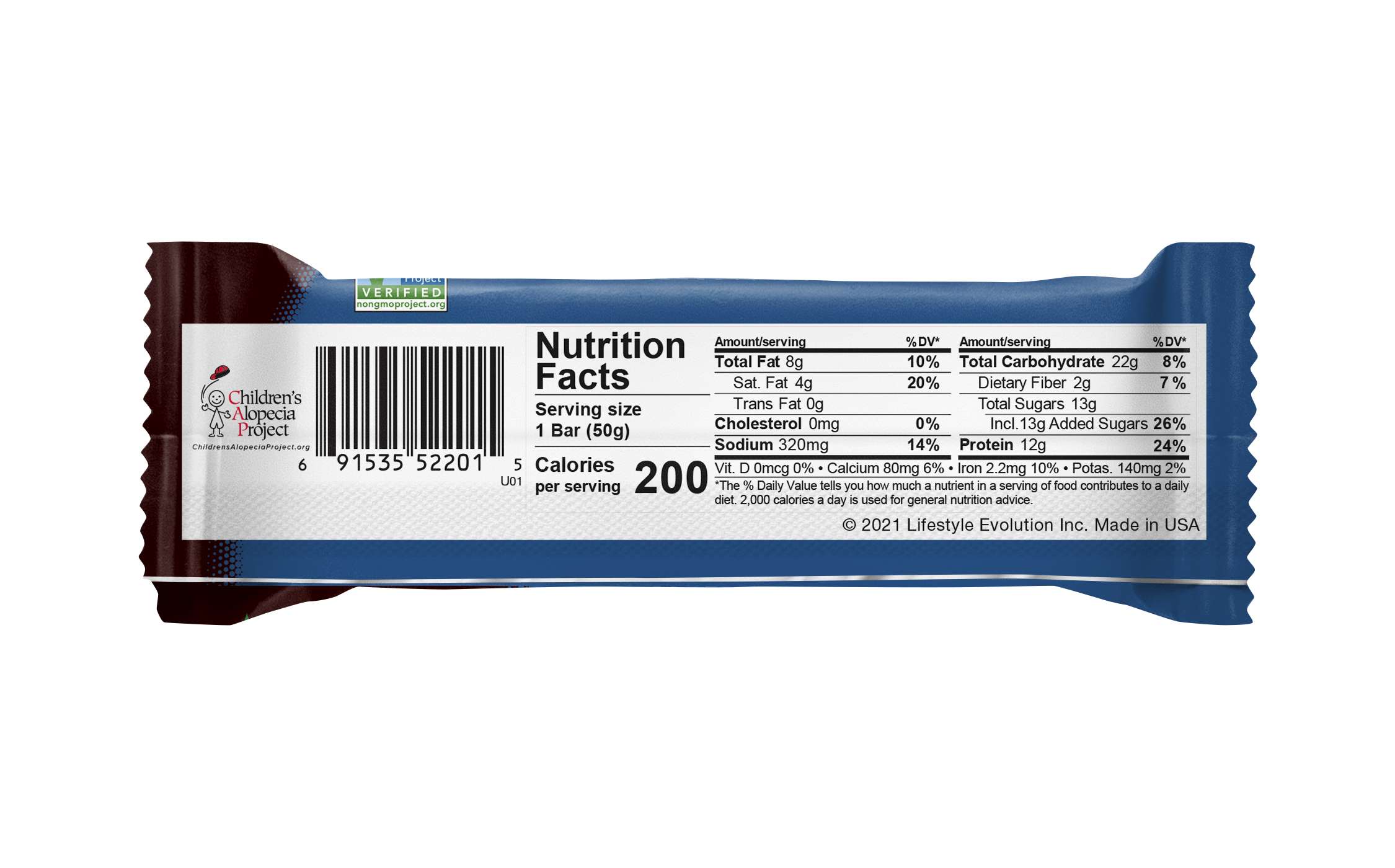 NuGo Dark 12g Protein Bar - Chocolate Almond; image 5 of 5
