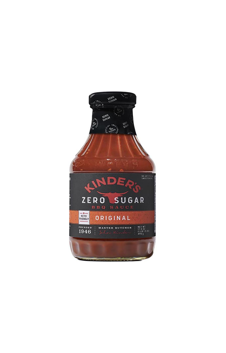 Kinder's Zero Sugar Original BBQ Sauce; image 1 of 3