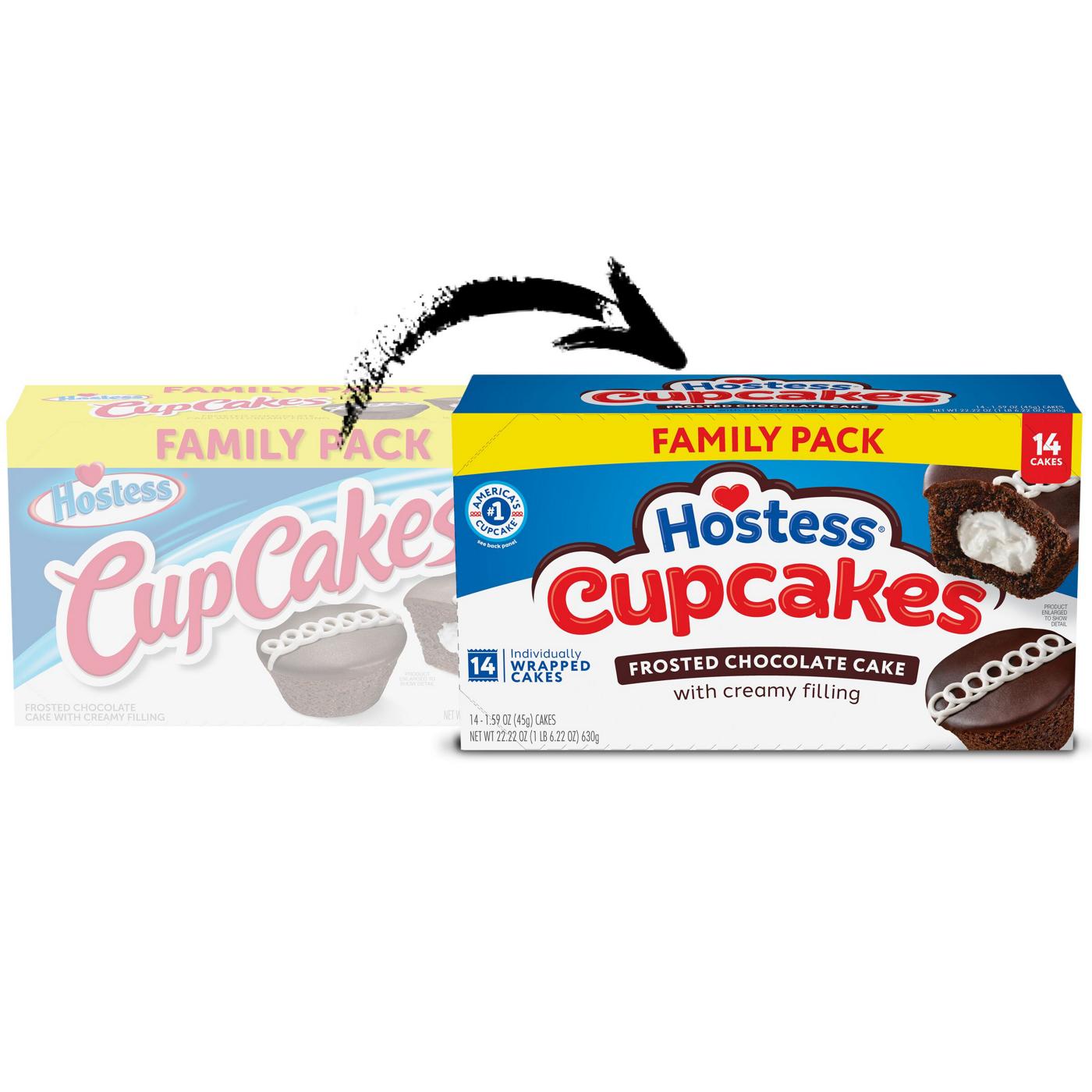 Hostess Cupcakes Frosted Chocolate Cakes - Family Pack; image 7 of 8