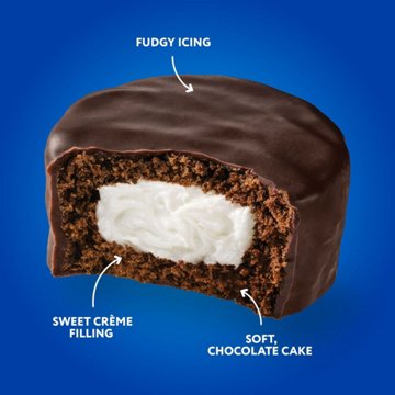 Hostess Ding Dongs Chocolate Snack Cakes - Family Pack, 16 ct