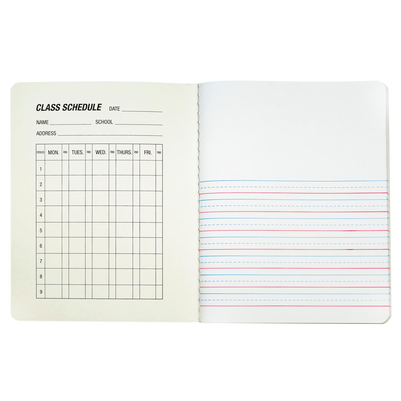 C-Line Primary Ruled Composition Notebook - Blue Marble; image 2 of 2