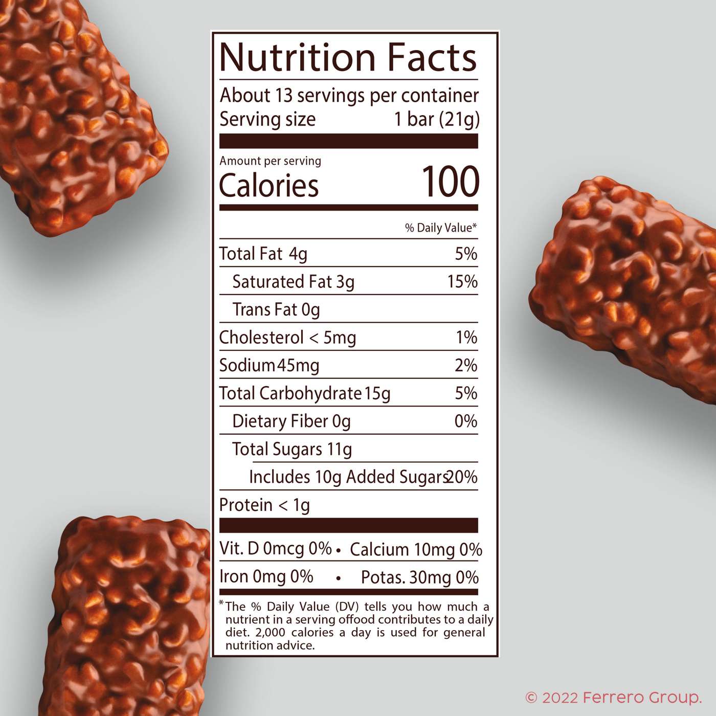 100 Grand Chocolate Fun Size Candy Bars; image 10 of 10