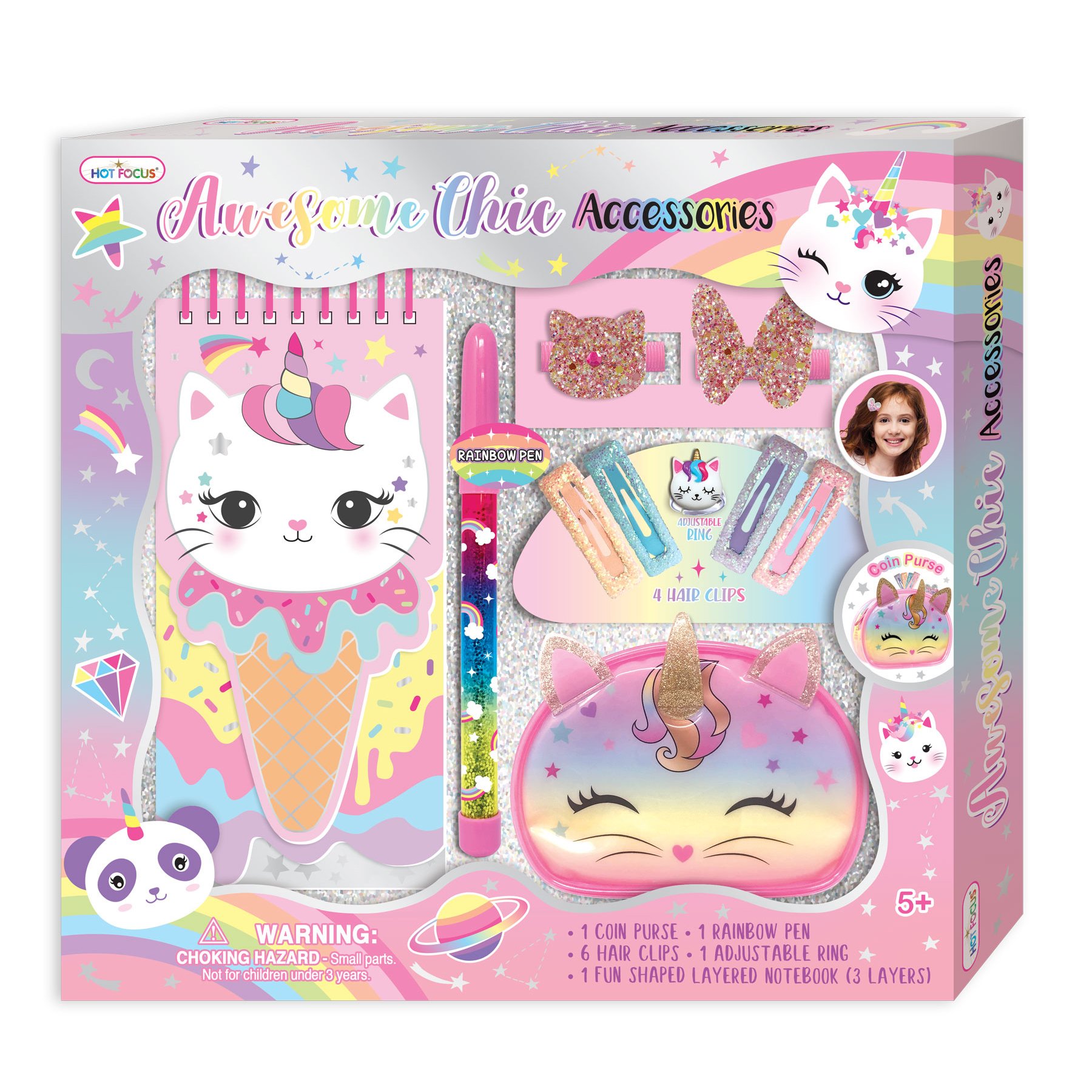 Hot Focus Awesome Chic Cat Accessories Playset - Shop Playsets at H-E-B