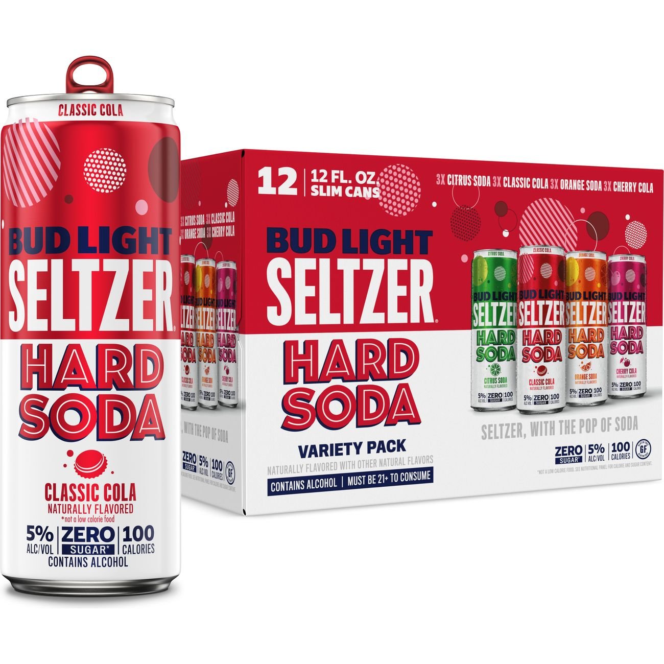 Bud Light Seltzer Hard Soda Variety Pack 12 oz Cans Shop Malt